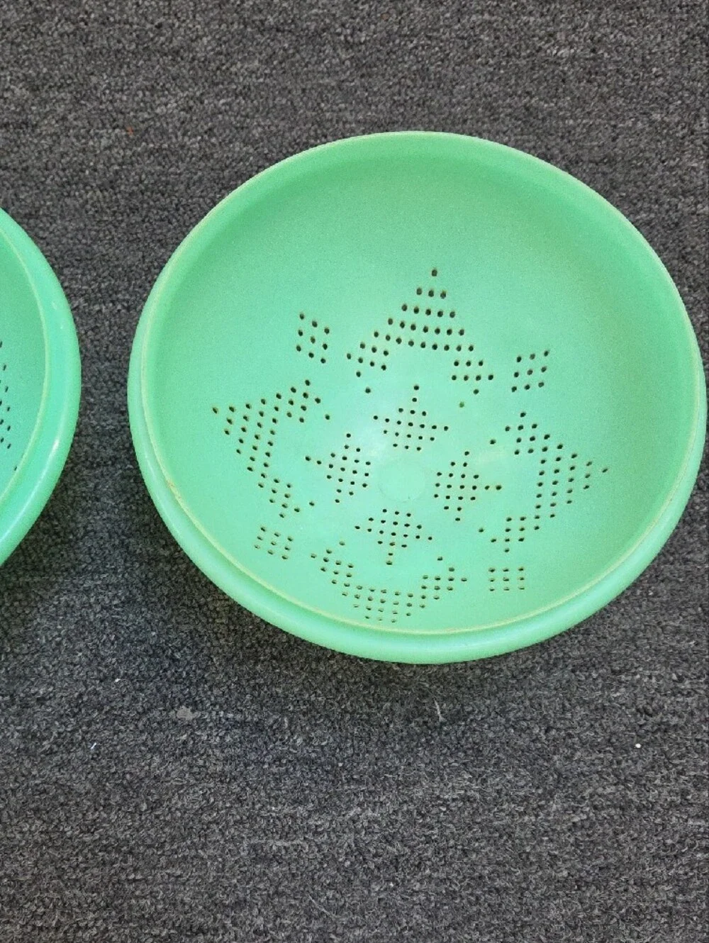 Mint Green Decorative Colander Bowl Set - Tupperware